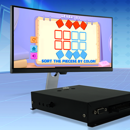 Compact Portable Game Box Console with Proprietary Content Plug and Play Design Ideal for Family Fun or OEM ODM Collaboration